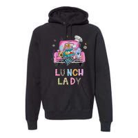 Lunch Lady Cute Truck Lunch Ladies Squad Cafeteria Crew Premium Hoodie