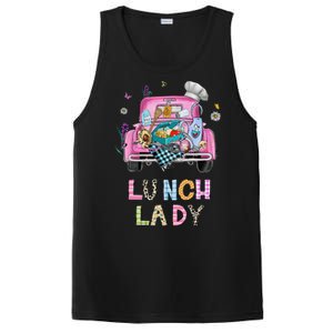 Lunch Lady Cute Truck Lunch Ladies Squad Cafeteria Crew PosiCharge Competitor Tank