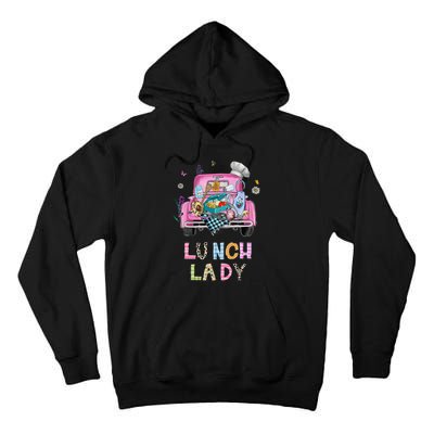 Lunch Lady Cute Truck Lunch Ladies Squad Cafeteria Crew Tall Hoodie