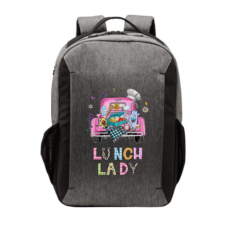 Lunch Lady Cute Truck Lunch Ladies Squad Cafeteria Crew Vector Backpack