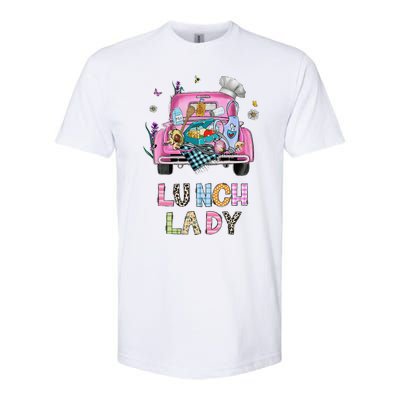 Lunch Lady Cute Truck Lunch Ladies Squad Cafeteria Crew Softstyle CVC T-Shirt