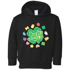 Lucky Luck Charm Charmer St. PatrickS Day Children Toddler Hoodie