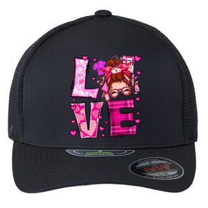 Love Lvn Cna Mds Life Nurse Funny Valentines Day Gift Flexfit Unipanel Trucker Cap