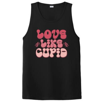 Love Like Cupid Retro Valentines PosiCharge Competitor Tank