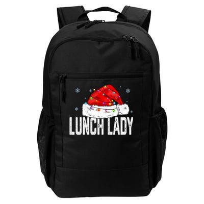 Lunch Lady Claus Christmas Women Family Matching Group Xmas Daily Commute Backpack