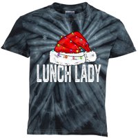 Lunch Lady Claus Christmas Women Family Matching Group Xmas Kids Tie-Dye T-Shirt