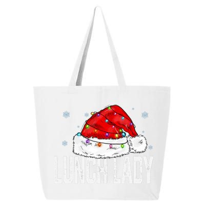 Lunch Lady Claus Christmas Women Family Matching Group Xmas 25L Jumbo Tote