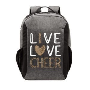 Live Love Cheer Cheerleading Cheerleader Cheer Vector Backpack