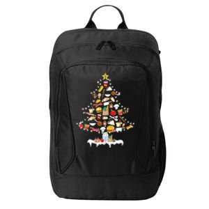 Lunch Lady Christmas Tree Merry Christmas Cafeteria Crew City Backpack