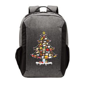 Lunch Lady Christmas Tree Merry Christmas Cafeteria Crew Vector Backpack