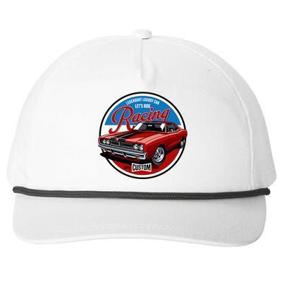 Legendary Luxury Car Snapback Five-Panel Rope Hat