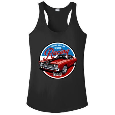 Legendary Luxury Car Ladies PosiCharge Competitor Racerback Tank