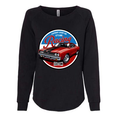 Legendary Luxury Car Womens California Wash Sweatshirt