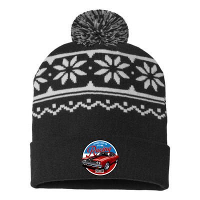 Legendary Luxury Car USA-Made Snowflake Beanie