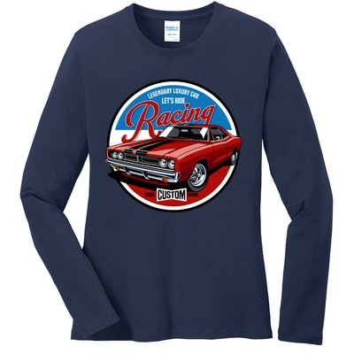 Legendary Luxury Car Ladies Long Sleeve Shirt