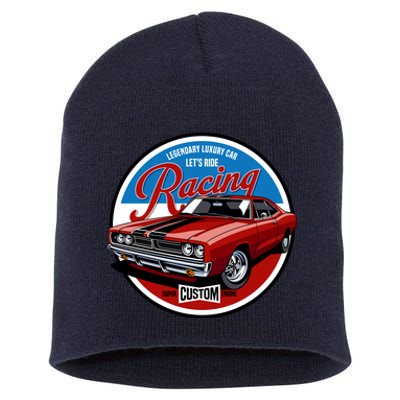 Legendary Luxury Car Short Acrylic Beanie