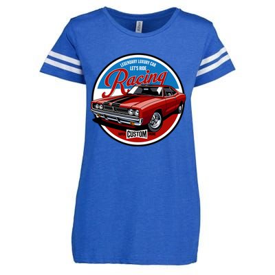 Legendary Luxury Car Enza Ladies Jersey Football T-Shirt