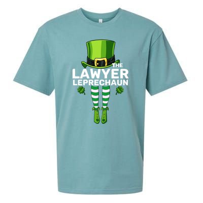 Lawyer Leprechaun Costume Gift Matching Family Gift Sueded Cloud Jersey T-Shirt