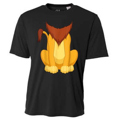 Lion Lion Costume Cooling Performance Crew T-Shirt