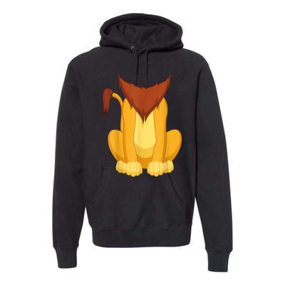 Lion Lion Costume Premium Hoodie