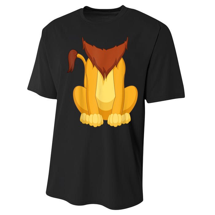 Lion Lion Costume Performance Sprint T-Shirt