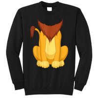 Lion Lion Costume Tall Sweatshirt