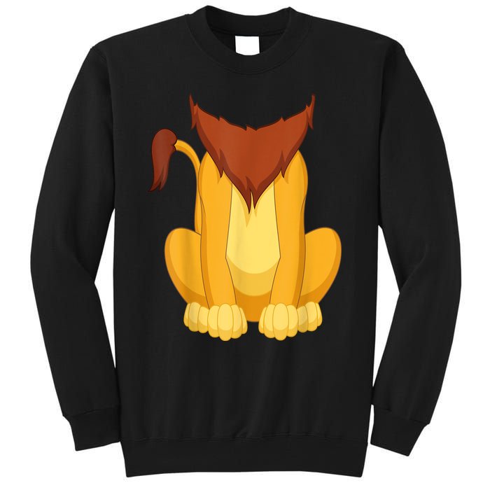 Lion Lion Costume Tall Sweatshirt