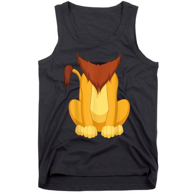 Lion Lion Costume Tank Top