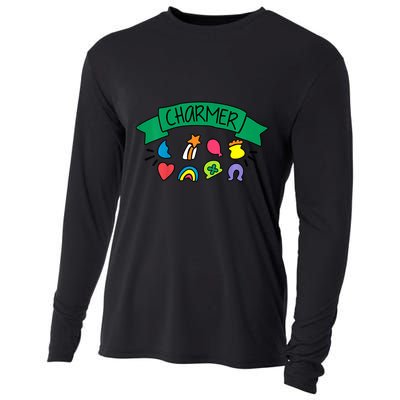 Lucky Luck Charm Charmer St PatrickS Day Gift Cooling Performance Long Sleeve Crew