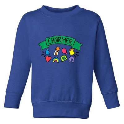 Lucky Luck Charm Charmer St PatrickS Day Gift Toddler Sweatshirt