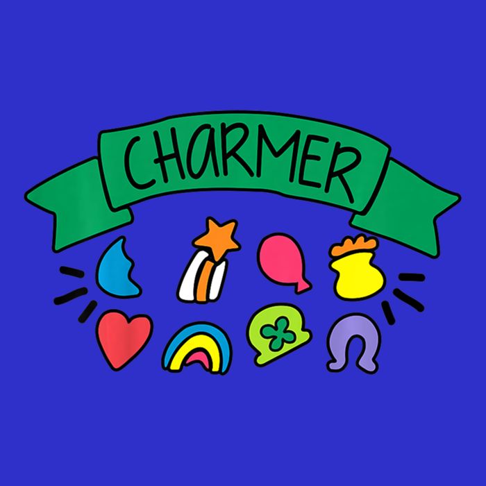 Lucky Luck Charm Charmer St PatrickS Day Gift Women's V-Neck T-Shirt