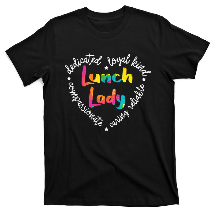 Lunch Lady Cafeteria Worker Dinner Lady Cook Job Profession T-Shirt