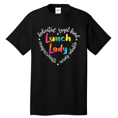 Lunch Lady Cafeteria Worker Dinner Lady Cook Job Profession Tall T-Shirt