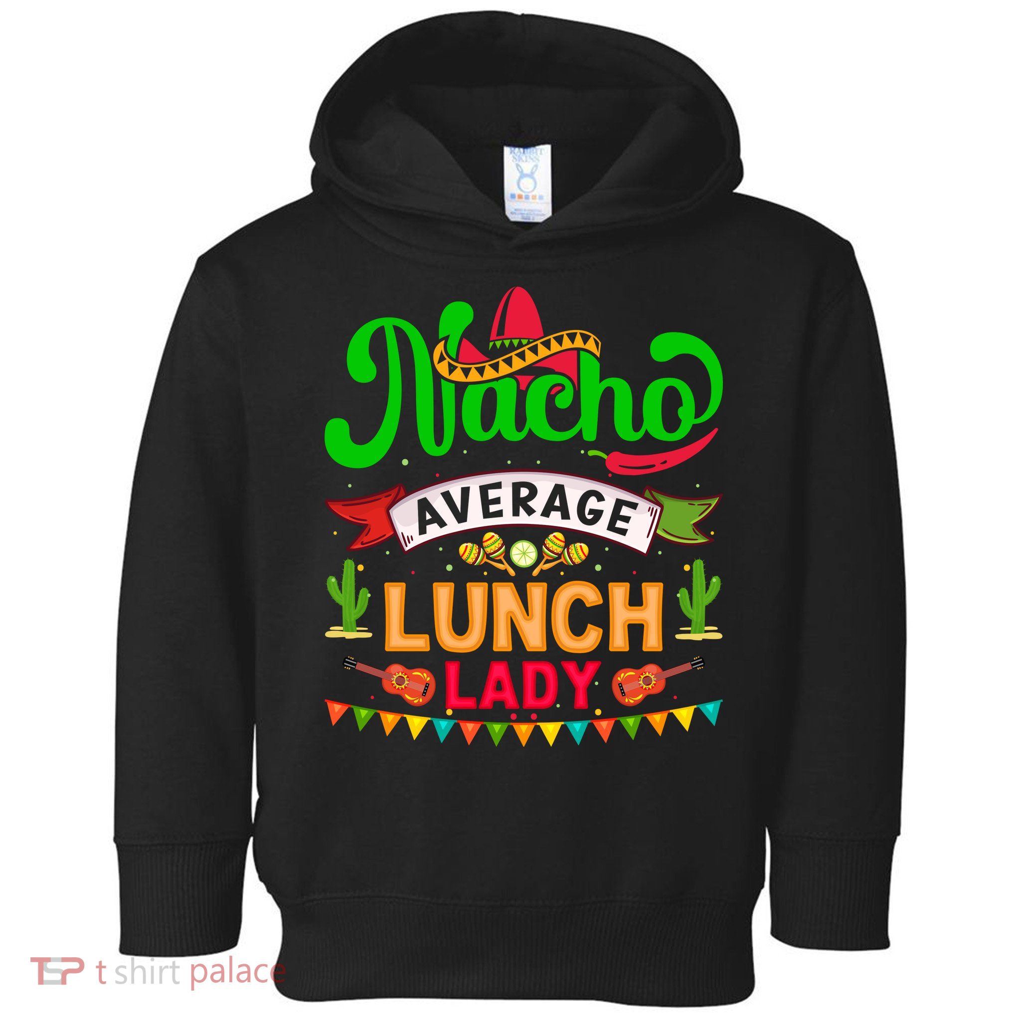 Lunch Lady Cinco De Mayo T Toddler Hoodie