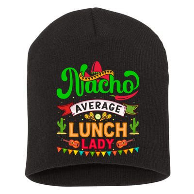 Lunch Lady Cinco De Mayo T Short Acrylic Beanie