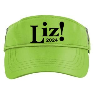 Liz! Liz Cheney For President 2024 Meaningful Gift Adult Drive Performance Visor