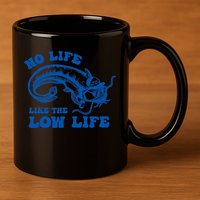 Low Life Catfish 11oz C Handle Ceramic Mug