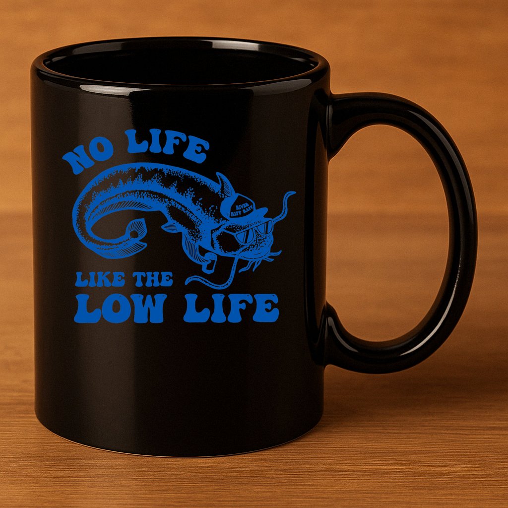 Low Life Catfish 11oz C Handle Ceramic Mug