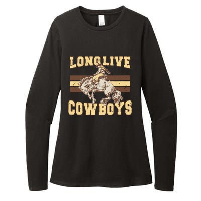 Long Live Cowboys Western Womens CVC Long Sleeve Shirt