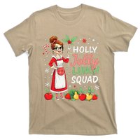 Lunch Lady Christmas Woman Funny Jolly Lunch Squad Funny T-Shirt