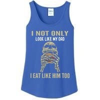 Look Like Dad Eat Like Dad Father Son Family Resemblance Gift Ladies Essential Tank