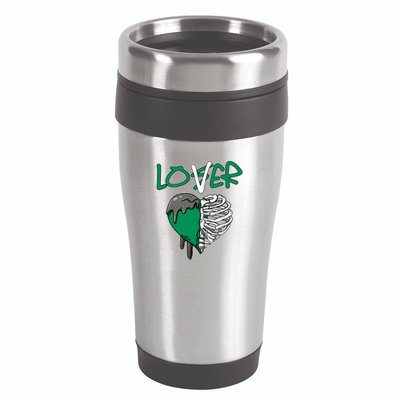 Loser Lover Dripping Heart Pine Green 3s 16oz Travel Tumbler