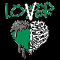 Loser Lover Dripping Heart Pine Green 3s 16oz Travel Tumbler