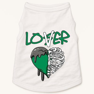 Loser Lover Dripping Heart Pine Green 3s Doggie Tank