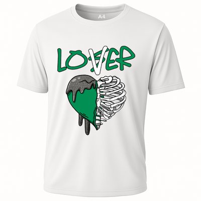 Loser Lover Dripping Heart Pine Green 3s Performance Shirt