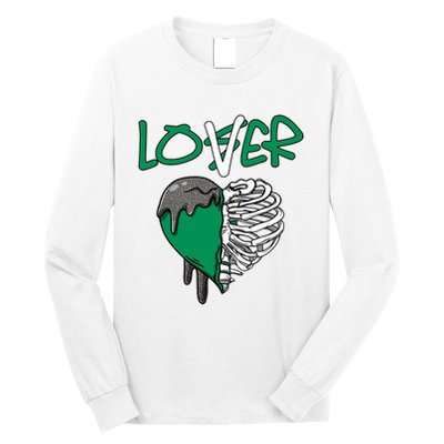 Loser Lover Dripping Heart Pine Green 3s Long Sleeve Shirt