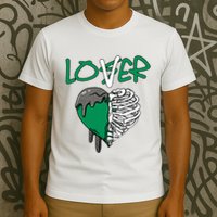 Loser Lover Dripping Heart Pine Green 3s T-Shirt