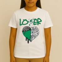 Loser Lover Dripping Heart Pine Green 3s T-Shirt