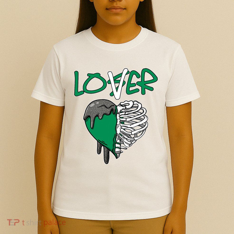 Loser Lover Dripping Heart Pine Green 3s T-Shirt