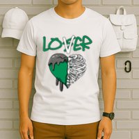 Loser Lover Dripping Heart Pine Green 3s T-Shirt